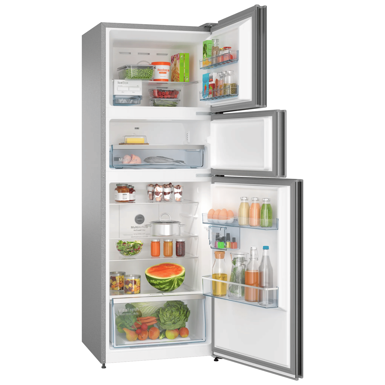 Buy BOSCH Series 4 335 Litres 3 Star Frost Free Triple Door